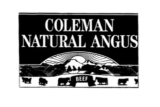 COLEMAN NATURAL ANGUS BEEF