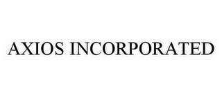 AXIOS INCORPORATED