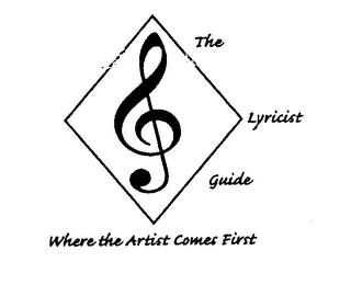 THE LYRICIST GUIDE WHERE THE ARTIST COMES FIRST!