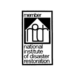 MEMBER NIDR NATIONAL INSTITUTE OF DISASTER RESTORATION