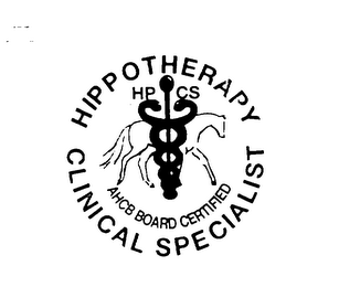 HIPPOTHERAPY CLINICAL SPECIALIST HPCS AHCB BOARD CERTIFIED