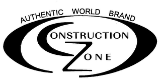 CONSTRUCTION ZONE AUTHENTIC WORLD BRAND