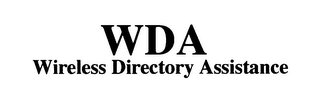 WDA WIRELESS DIRECTORY ASSISTANCE