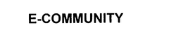 E-COMMUNITY