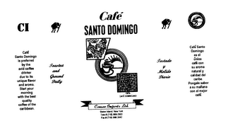 CAFE SANTO DOMINGO 100% CAFE DOMINCANO CONUCO IMPORTS LTD.