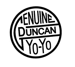 GENUINE DUNCAN YO-YO