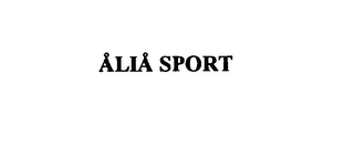 ALIA SPORT