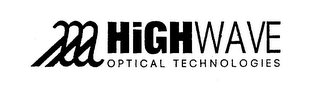 HIGHWAVE OPTICAL TECHNOLOGIES