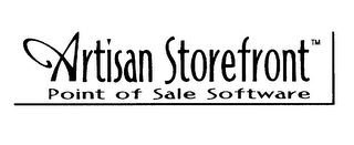 ARTISAN STORE FRONT POINT OF SALE SOFTWARE