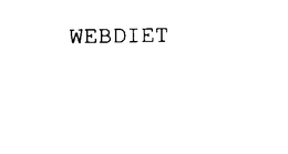 WEBDIET