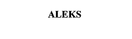 ALEKS