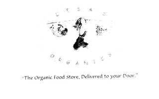 LISA'S ORGANICS "THE ORGANIC FOOD STORE, DELIVERED TO YOUR DOOR"