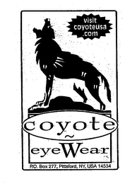 COYOTE EYE WEAR VISIT COYOTEUSA.COM