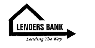 LENDERS BANK LEADING THE WAY