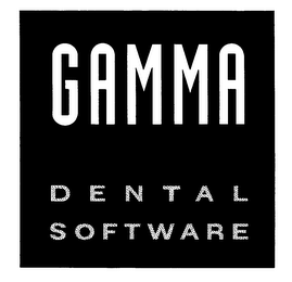 GAMMA DENTAL SOFTWARE