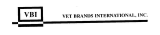 VBI VET BRANDS INTERNATIONAL, INC.