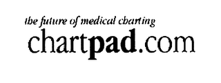 THE FUTURE OF MEDICAL CHARTING CHARTPAD.COM
