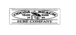 COCOA BEACH SURF COMPANY TRADEMARK 1999