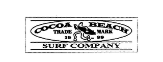 COCOA BEACH SURF COMPANY TRADEMARK 1999