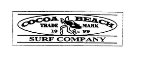 COCOA BEACH SURF COMPANY TRADEMARK 1999