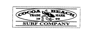 COCOA BEACH SURF COMPANY TRADEMARK 1999