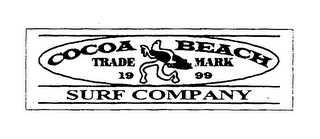 COCOA BEACH SURF COMPANY TRADEMARK 1999