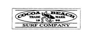 COCOA BEACH SURF COMPANY TRADEMARK 1999