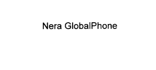 NERA GLOBALPHONE