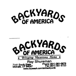 BACKYARDS OF AMERICA