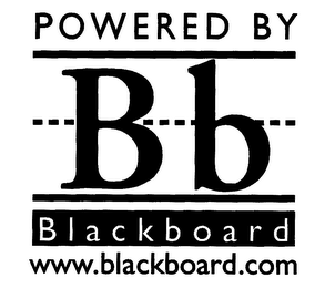 POWERED BY BB BLACKBOARD WWW.BLACKBOARD.COM