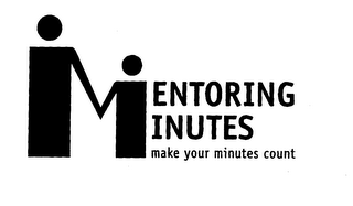 MENTORING MINUTES MAKE YOUR MINUTES COUNT