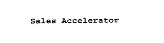 SALES ACCELERATOR