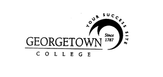 GEORGETOWN COLLEGE YOUR SUCCESS SITE SINCE 1787