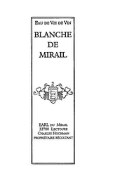 BLANCHE DE MIRAIL