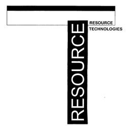 RESOURCE RESOURCE TECHNOLOGIES