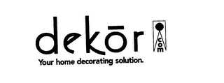 DEKOR.COM YOUR HOME DECORATING SOLUTION