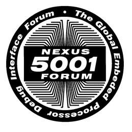 NEXUS 5001 FORUM THE GLOBAL EMBEDDED PROCESSOR DEBUG INTERFACE FORUM