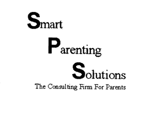 SMART PARENTING SOLUTIONS THE CONSULTING FIRM FOR PARENTS