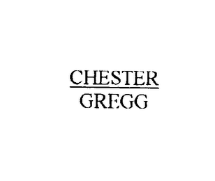 CHESTER GREGG