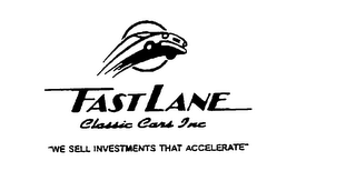 FAST LANE CLASSIC CARS WE SELL INVESTMENTS THAT ACCELERATE