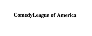 COMEDY LEAGUE OF AMERICA