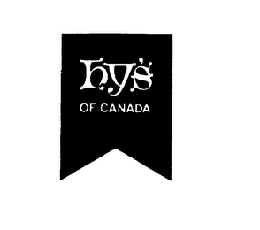 HY'S OF CANADA