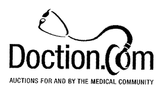 DOCTION.COM AUCTIONS FOR AND BY THE MEDICAL COMMUNITY