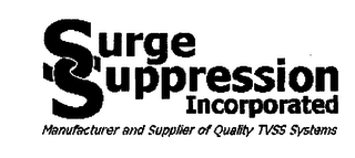 SURGE SUPPRESSION INCORPORATED MANUFACTURER AND SUPPLIER OF QUALITY TVSS SYSTEMS