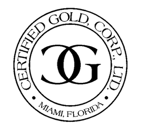 CG CERTIFIED GOLD, CORP., LTD.