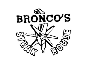 BRONCO'S STEAK HOUSE