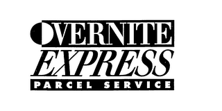 OVERNITE EXPRESS PARCEL SERVICE