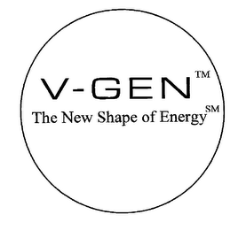 V-GEN THE NEW SHAPE OF ENERGY