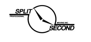 SPLIT SECOND PROFESSIONAL MOVING INC.