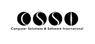 CSSI COMPUTER SOLUTIONS & SOFTWARE INTERNATIONAL